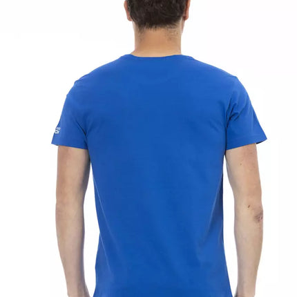 Trussardi Action Blue Cotton Men's T-Shirt