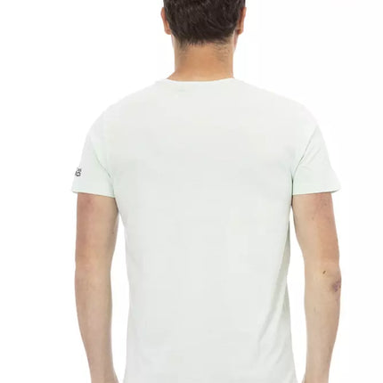 Trussardi Action "Light Blue Cotton Men's T-Shirt"