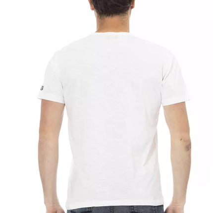 Trussardi Action White Cotton Men's T-Shirt