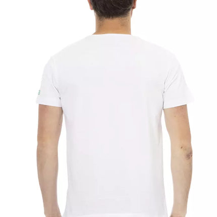 Trussardi Action White Cotton Men's T-Shirt