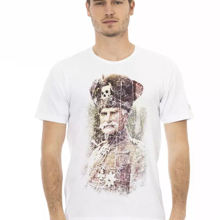 Trussardi Action White Cotton Men's T-Shirt