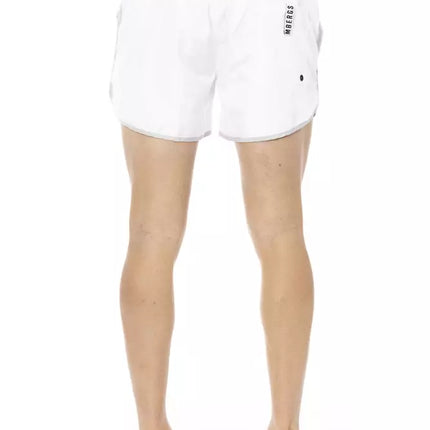 Bikkembergs White Polyester Men's Swim Short