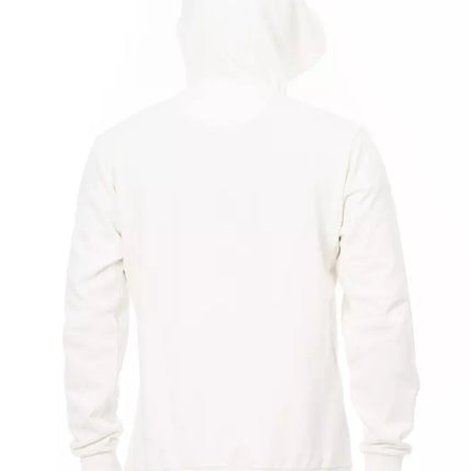 Automobili Lamborghini White Cotton Men Sweater