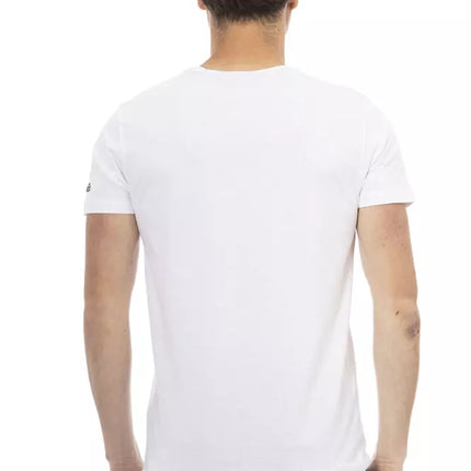 Trussardi Action White Cotton Men's T-Shirt