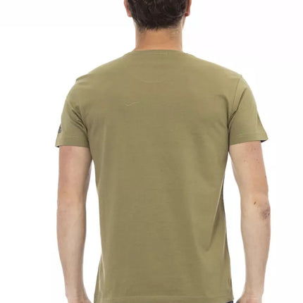 Trussardi Action Green Cotton Men's T-Shirt
