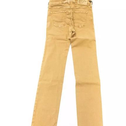 Jacob Cohen Beige Cotton Women Jeans