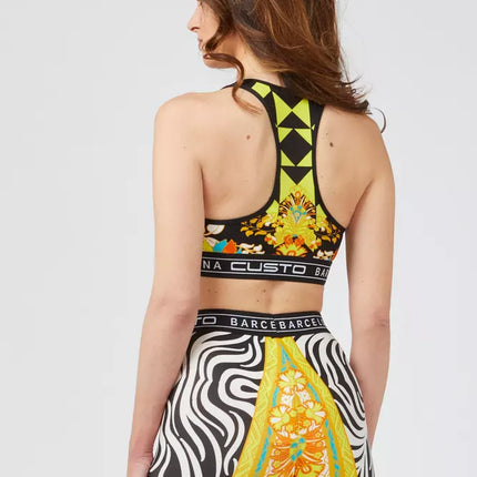 Custo Barcelona Yellow Polyamide Women Top
