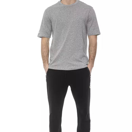Tond Gray Cotton Men T-Shirt