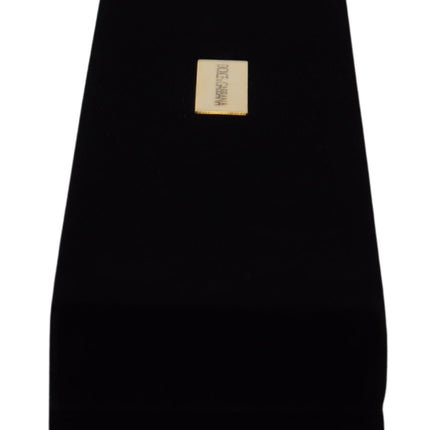 Dolce & Gabbana Black Velvet Logo Plaque Storage Bracelet Jewelry Box