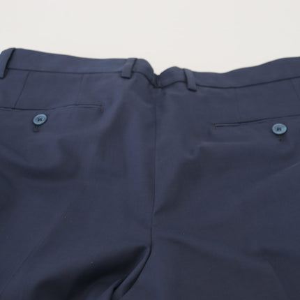 Dolce & Gabbana Blue Chinos Cotton Stretch Casual Shorts