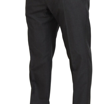 Dolce & Gabbana Gray MARTINI 3 Piece Slim Fit Suit