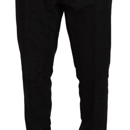 Dolce & Gabbana Black Single Breasted 2 Piece MARTINI Suit