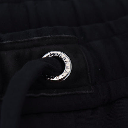 Dolce & Gabbana Black Mens Sport Wool Sweatpants Pants