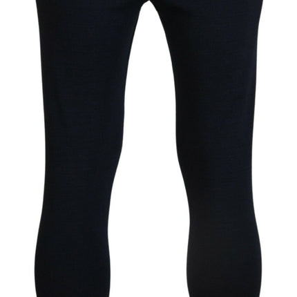 Dolce & Gabbana Blue Mens Sport Cotton Sweatpants Pants