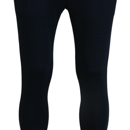 Dolce & Gabbana Blue Mens Sport Cotton Sweatpants Pants
