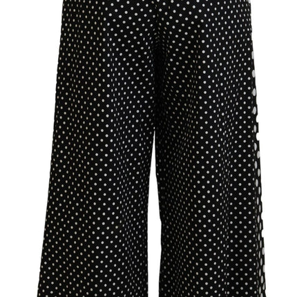 Dolce & Gabbana Multicolor Polka Dots High Waist  Pants