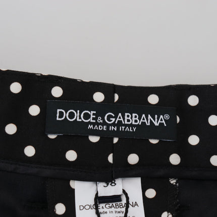 Dolce & Gabbana Multicolor Polka Dots High Waist  Pants