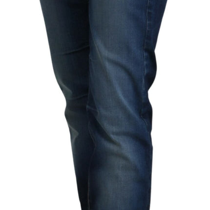 Just Cavalli Blue Cotton Women Casual Denim Jeans