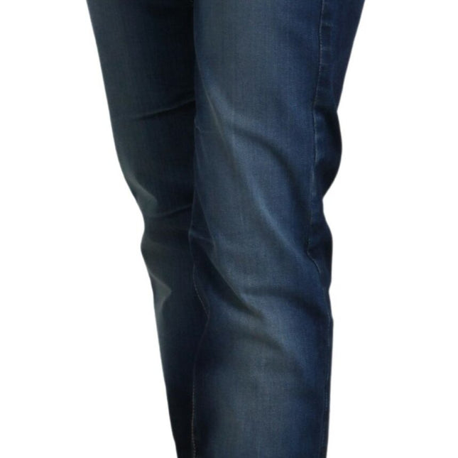 Just Cavalli Blue Cotton Women Casual Denim Jeans