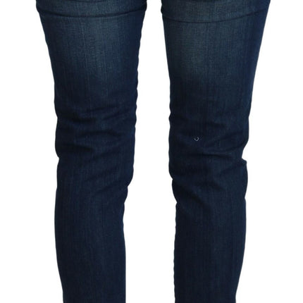 Acht Blue Cotton Slim Fit Women Casual Denim Jeans