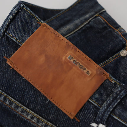 Acht Blue Cotton Slim Fit Women Casual Denim Jeans