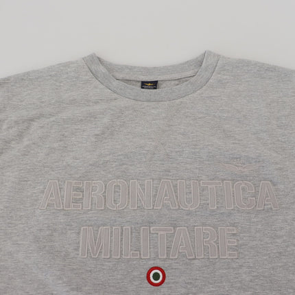 Aeronautica Militare Gray Men Pullover Sweatshirt Sweater