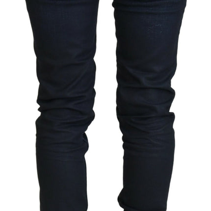 Acht Blue Low Waist Slim Fit Women Denim Jeans