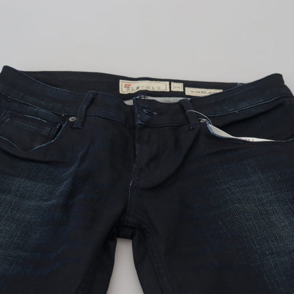 Acht Blue Low Waist Slim Fit Women Denim Jeans