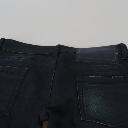 Acht Blue Low Waist Slim Fit Women Denim Jeans