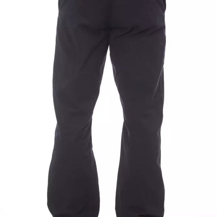 Alpha Studio Blue Cotton Men Pant