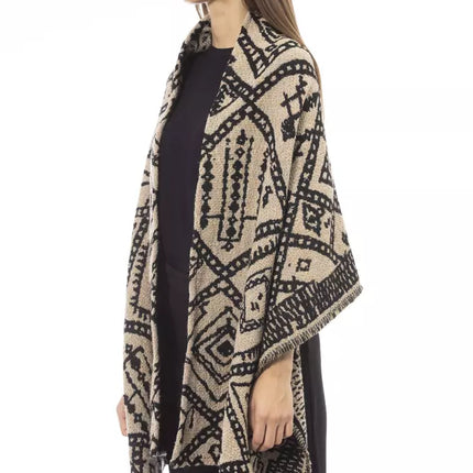 Alpha Studio Brown Wool Women Scarf