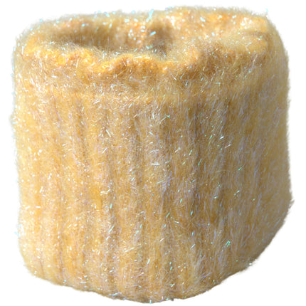 Dolce & Gabbana Yellow Polyester Mohair Fiber Neck Wrap Scarf