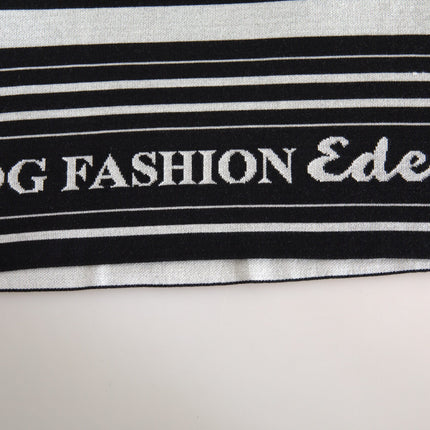 Dolce & Gabbana White Cotton DG Fashion Crew Neck Tee T-shirt