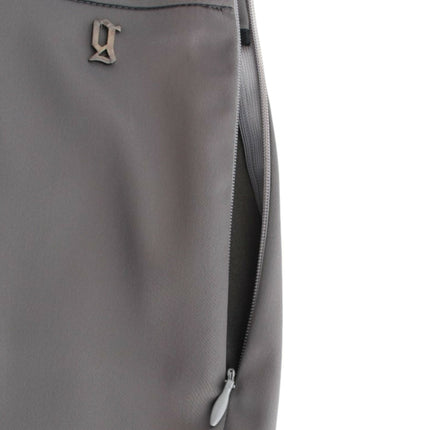John Galliano Gray slim fit pants