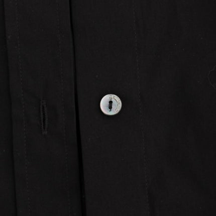 John Galliano Black cotton shirt top