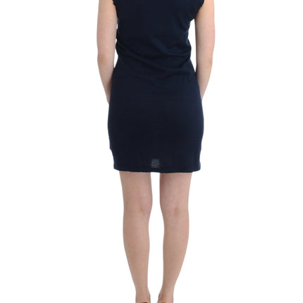 John Galliano Blue cotton jersey dress