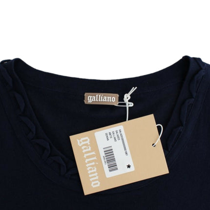 John Galliano Blue cotton jersey dress