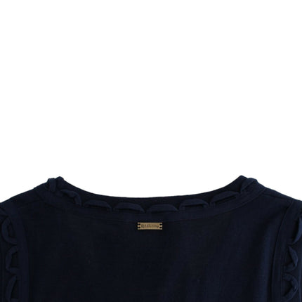 John Galliano Blue cotton jersey dress