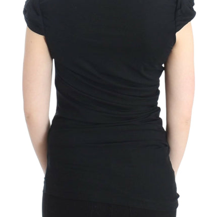 Cavalli Black Cotton Top