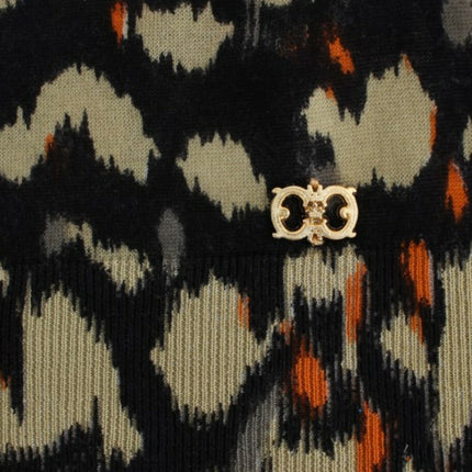 Cavalli Multicolor v-neck wool jumper