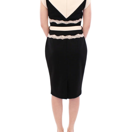 Cavalli Black lace sheath dress