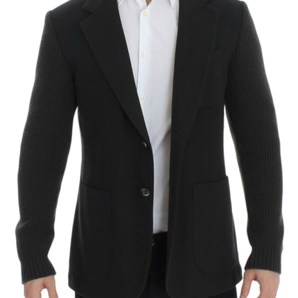 Dolce & Gabbana Green cashmere two button blazer