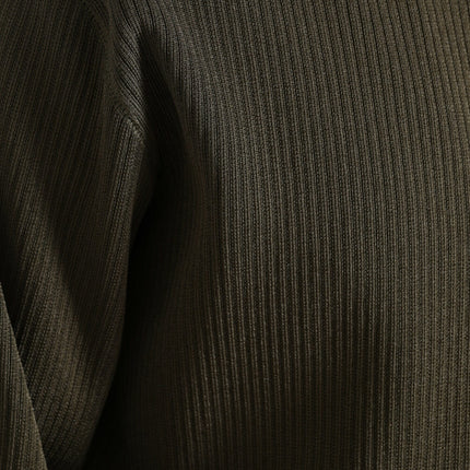Dolce & Gabbana Green Viscose Crew Neck Men Pullover Sweater