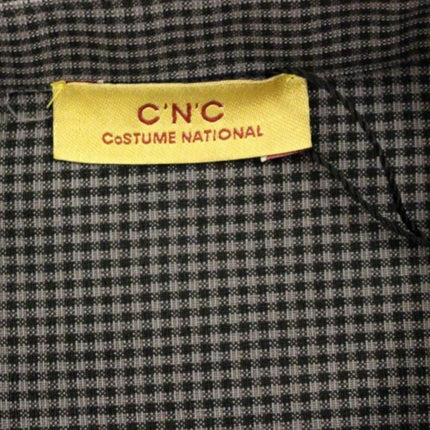 Costume National Gray linen casual shirt