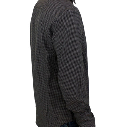 Costume National Gray linen casual shirt