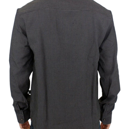 Costume National Gray linen casual shirt