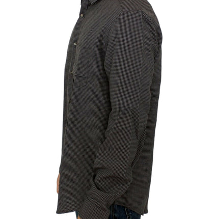 Costume National Gray linen casual shirt