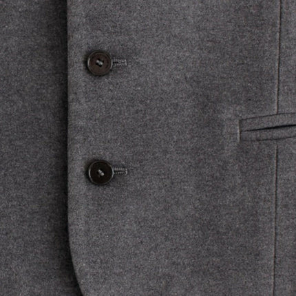 Costume National Gray cotton blend casual vest