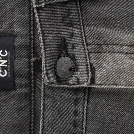 Costume National Gray straight leg jeans