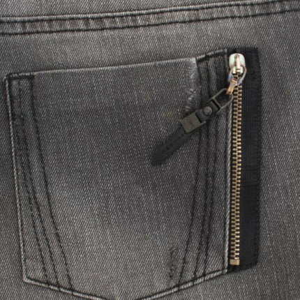 Costume National Gray straight leg jeans